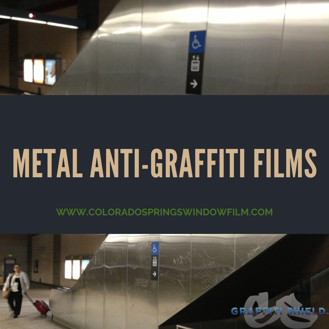 Metal Anti-Graffiti Films for Colorado Springs